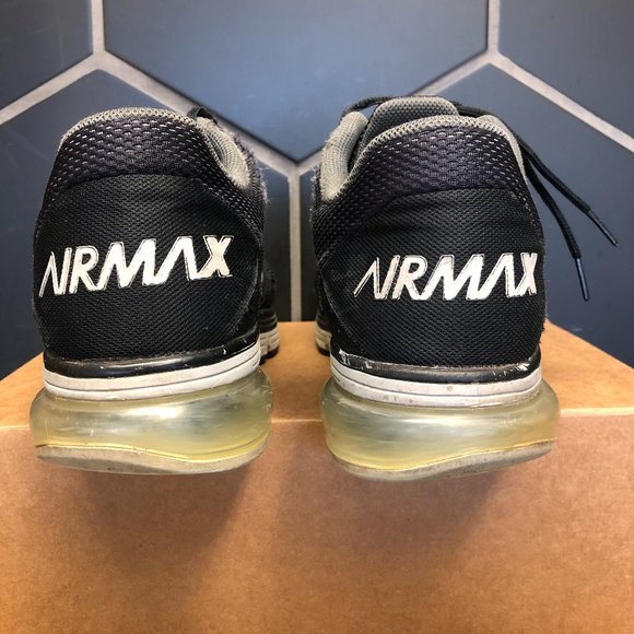 ~Used W/O Box! Men's Nike Air Max Excellerate 4 Running Black Grey Size 13 - Picture 4 of 6